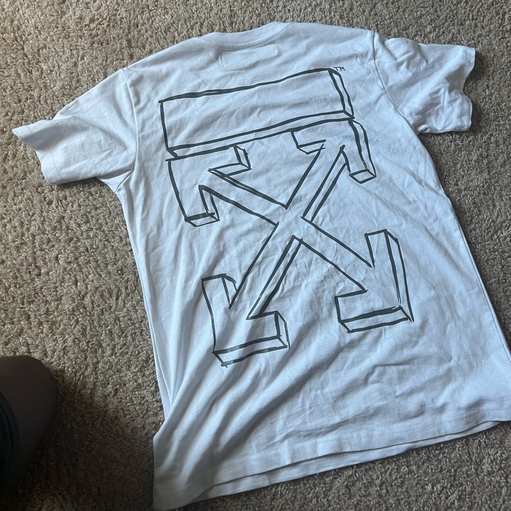 Of white shirt